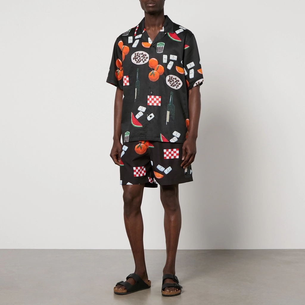 Carhartt WIP Isis Maria Dinner Cotton-Bend Shirt - L